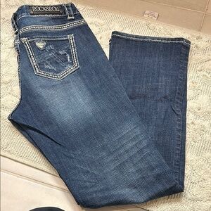 Rock & Roll Cowgirl Blue Boyfriend Jeans